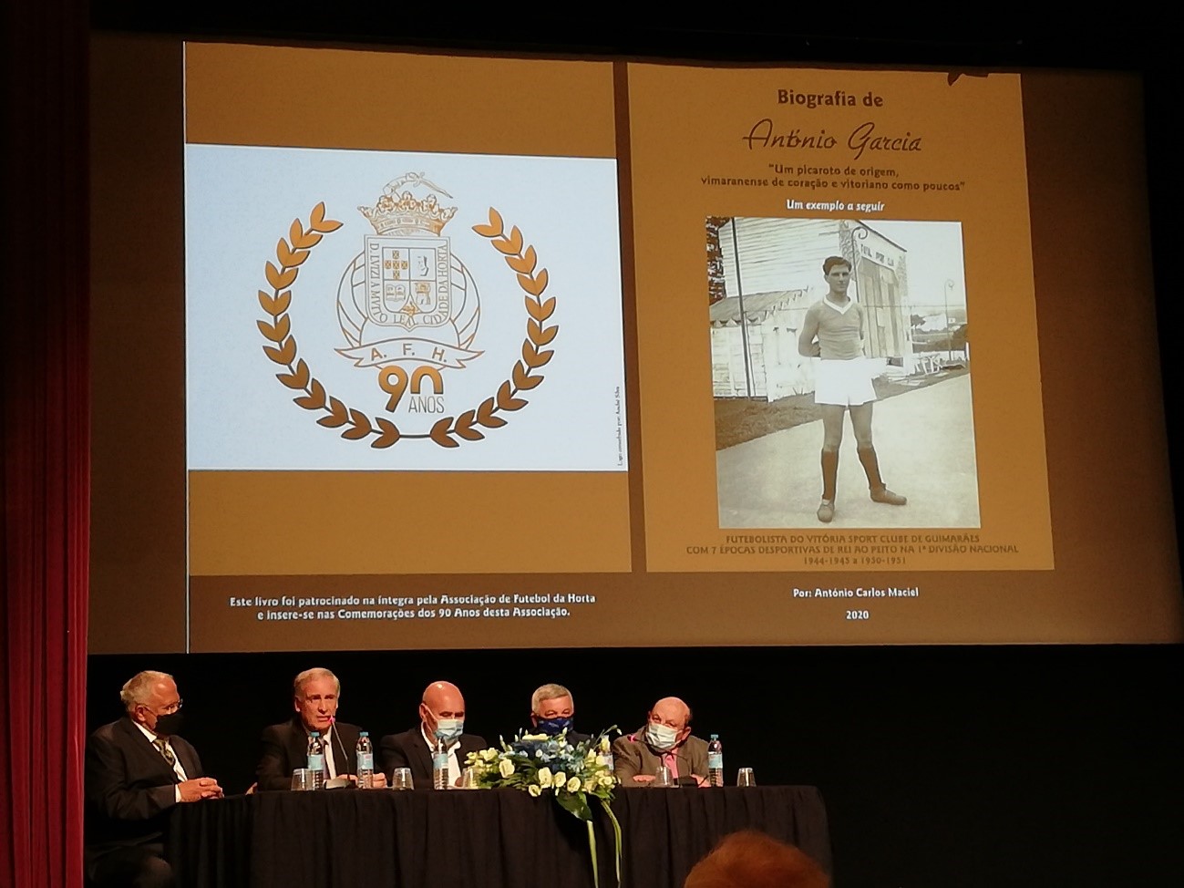 Manuel Serpa apresentou “Biografia de António Garcia” no Teatro Faialense